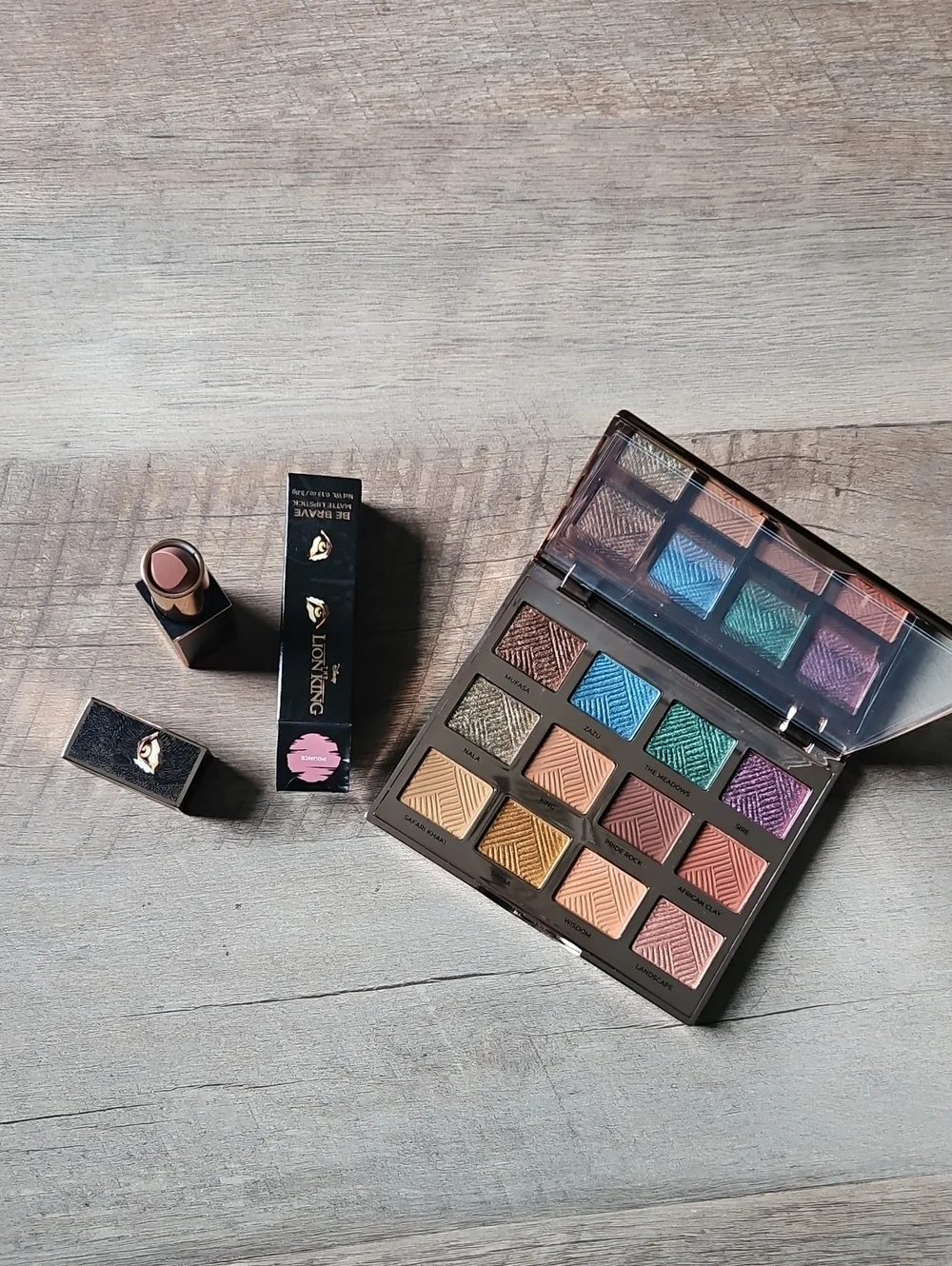 Limited Edition Sir John X Luminess Lion King Eyeshadow Palette And Lipstick